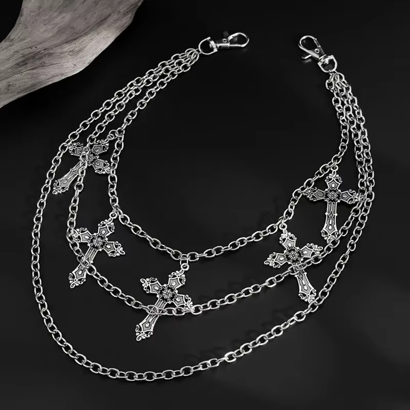 Body Jewelry Chain - Модная панк-металлическая цепочка для брюк, хип-хоп