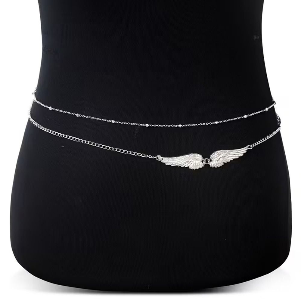 Body Jewelry Chain - Элегантная двухслойная цепочка на талию с