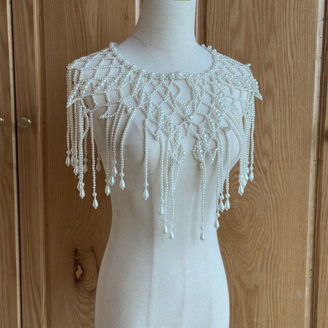 Body Jewelry Vest - Цепочка для тела ручной работы с