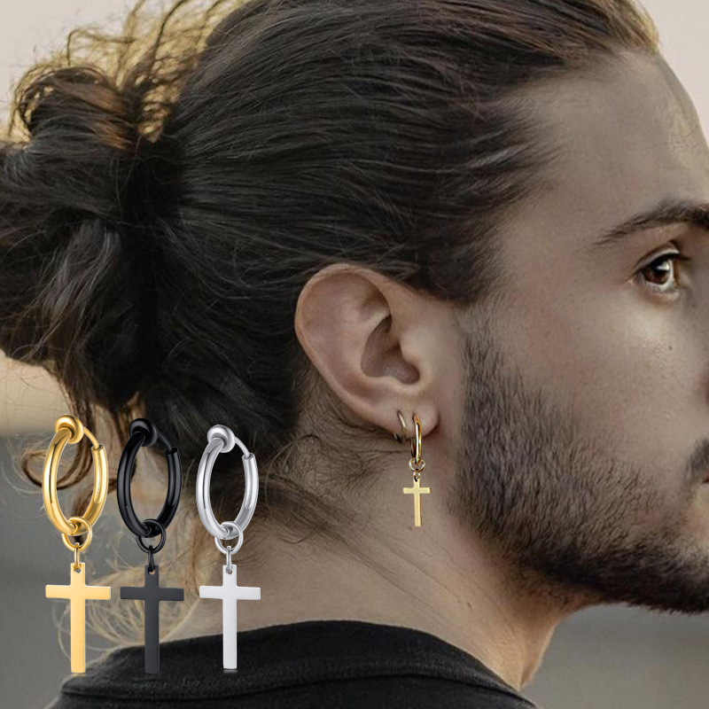 Conch Earring Hoop - Крест, серьги s, Huggie серьги в