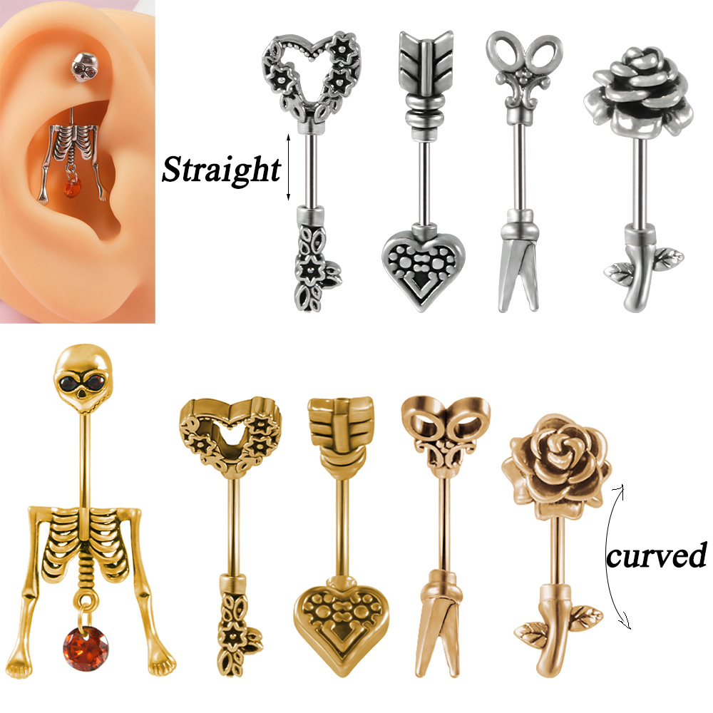 Body Jewelry Surgical Steel - 1 шт., винтажный каркас из хирургической