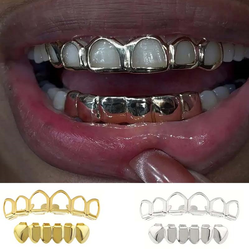 Body Jewelry Stores - Набор модных зубных украшений в стиле