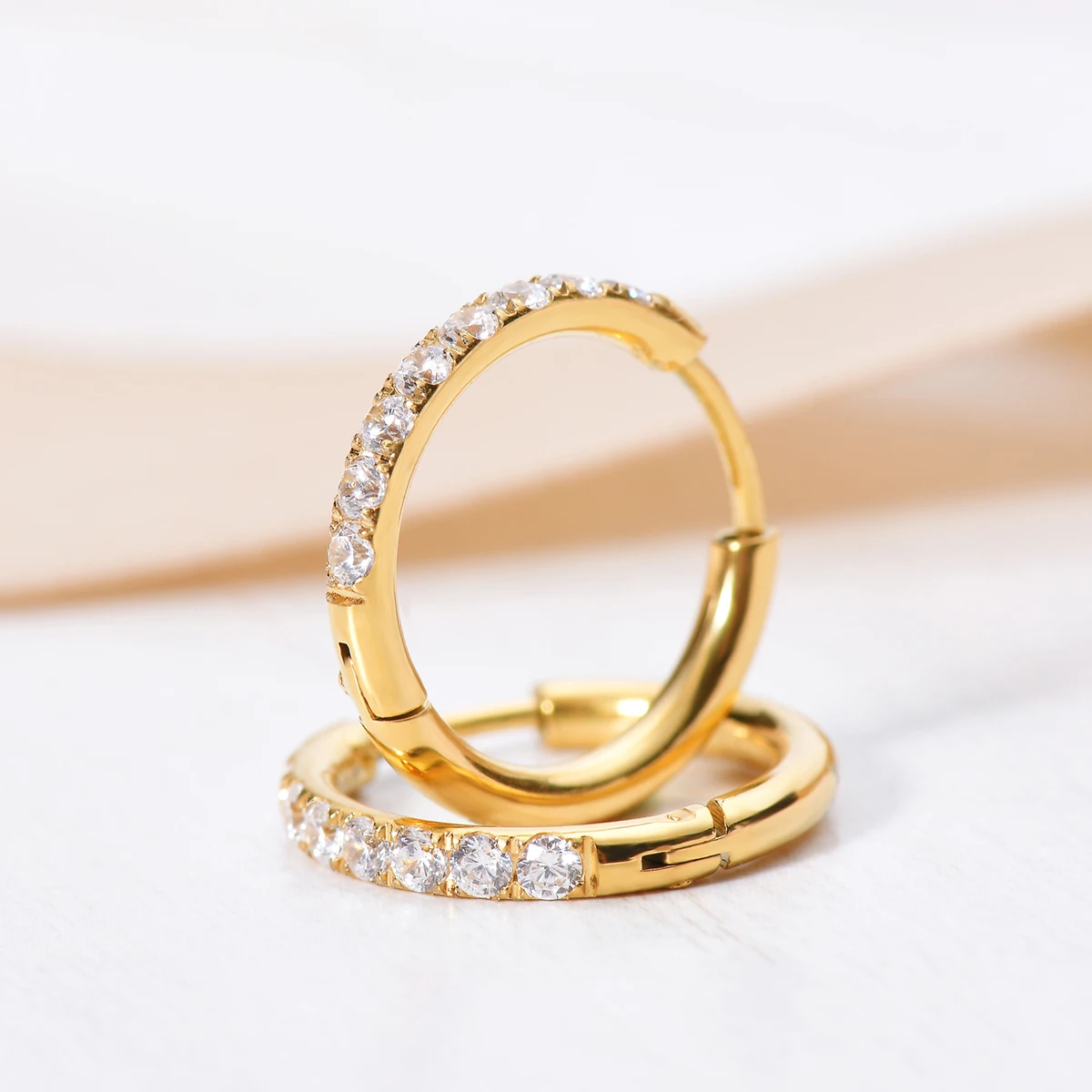 2 шт., серьги-кольца из нержав – обзор и цена Conch Earring Hoop