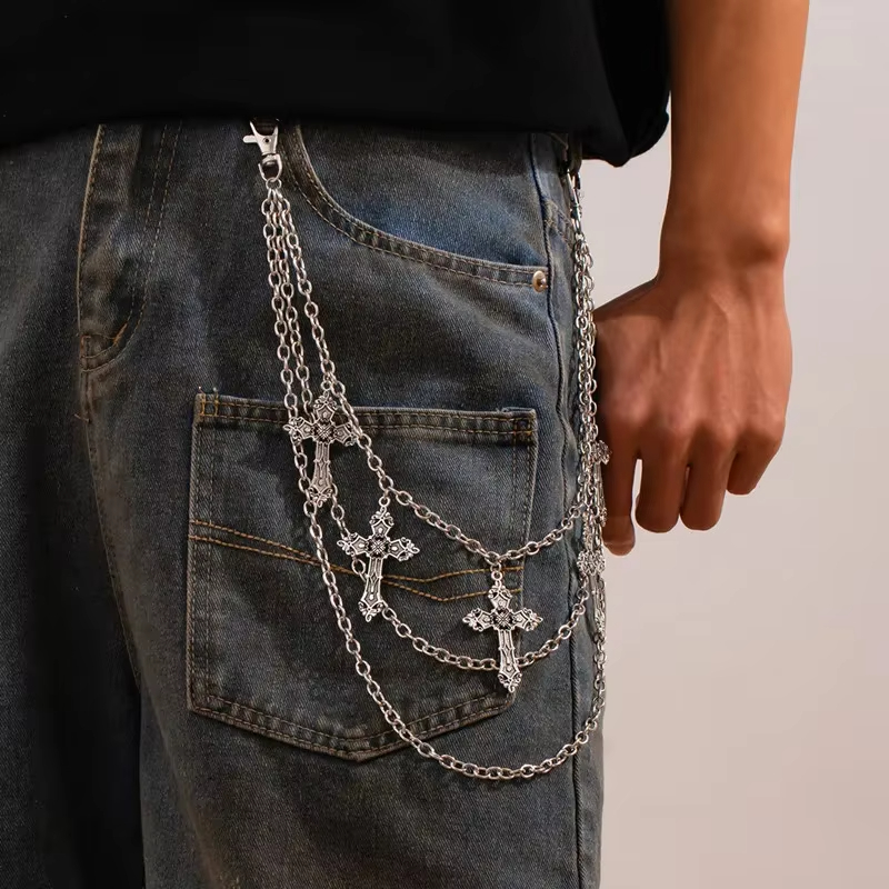 Модная панк-металлическая цепо – обзор и цена Body Jewelry Chain