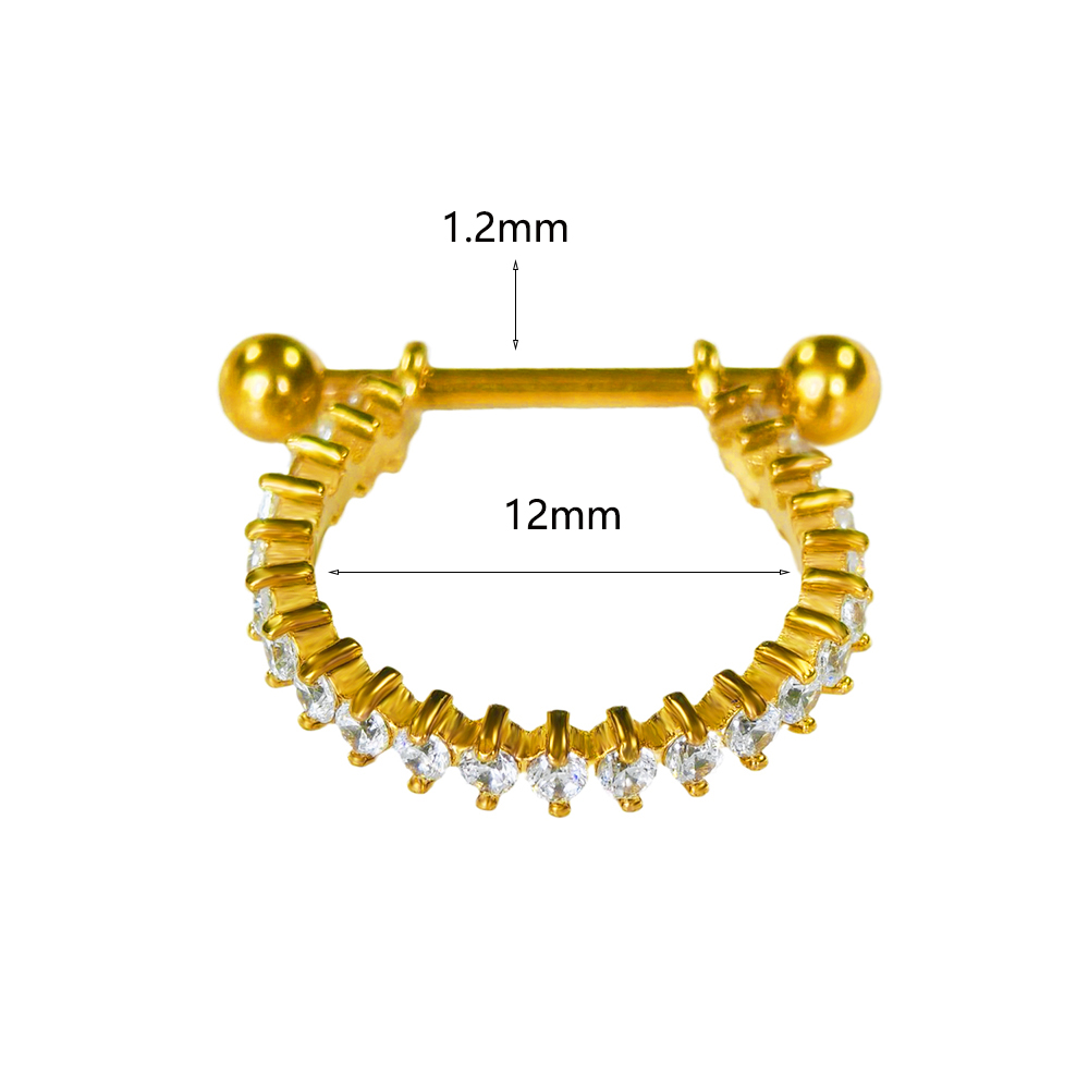 Серьги-кольца из нержавеющей с – обзор и цена Conch Earring Hoop