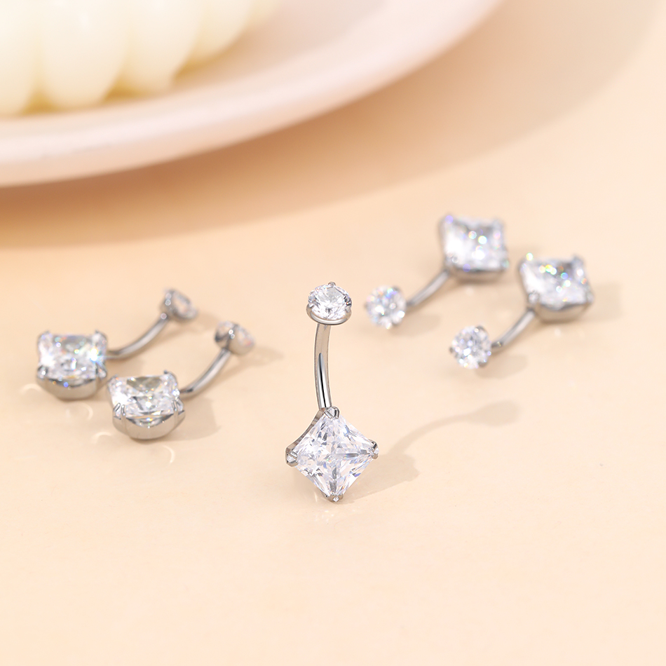 1 шт., титановое циркониевое к – обзор и цена Body Jewelry Internally Threaded