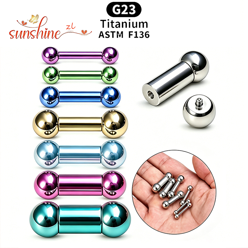 Имплантационный титан ASTM F13 – обзор и цена Body Jewelry Internally Threaded