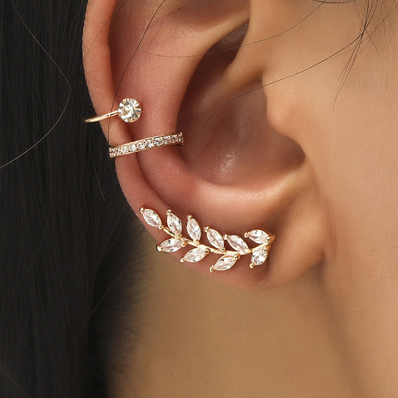 Панк-металлическая цирконовая  – обзор и цена Conch Earring Hoop
