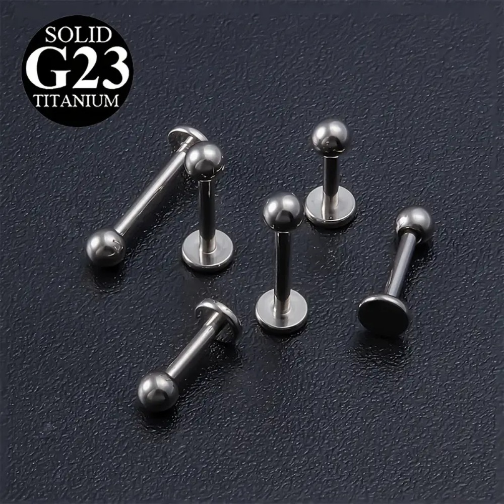 10 шт. G23 титановые серьги-гв – обзор и цена Body Jewelry Internally Threaded