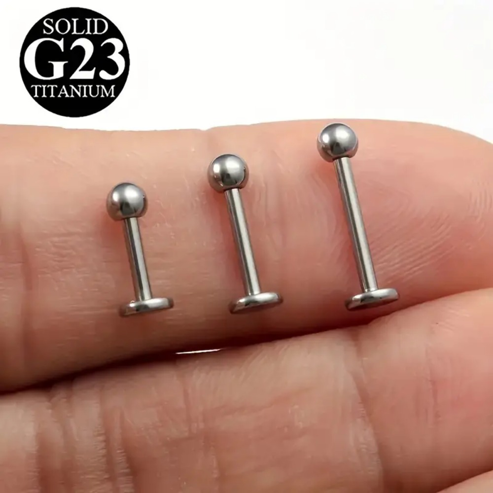 10 шт. G23 титановые серьги-гв – обзор и цена Body Jewelry Internally Threaded