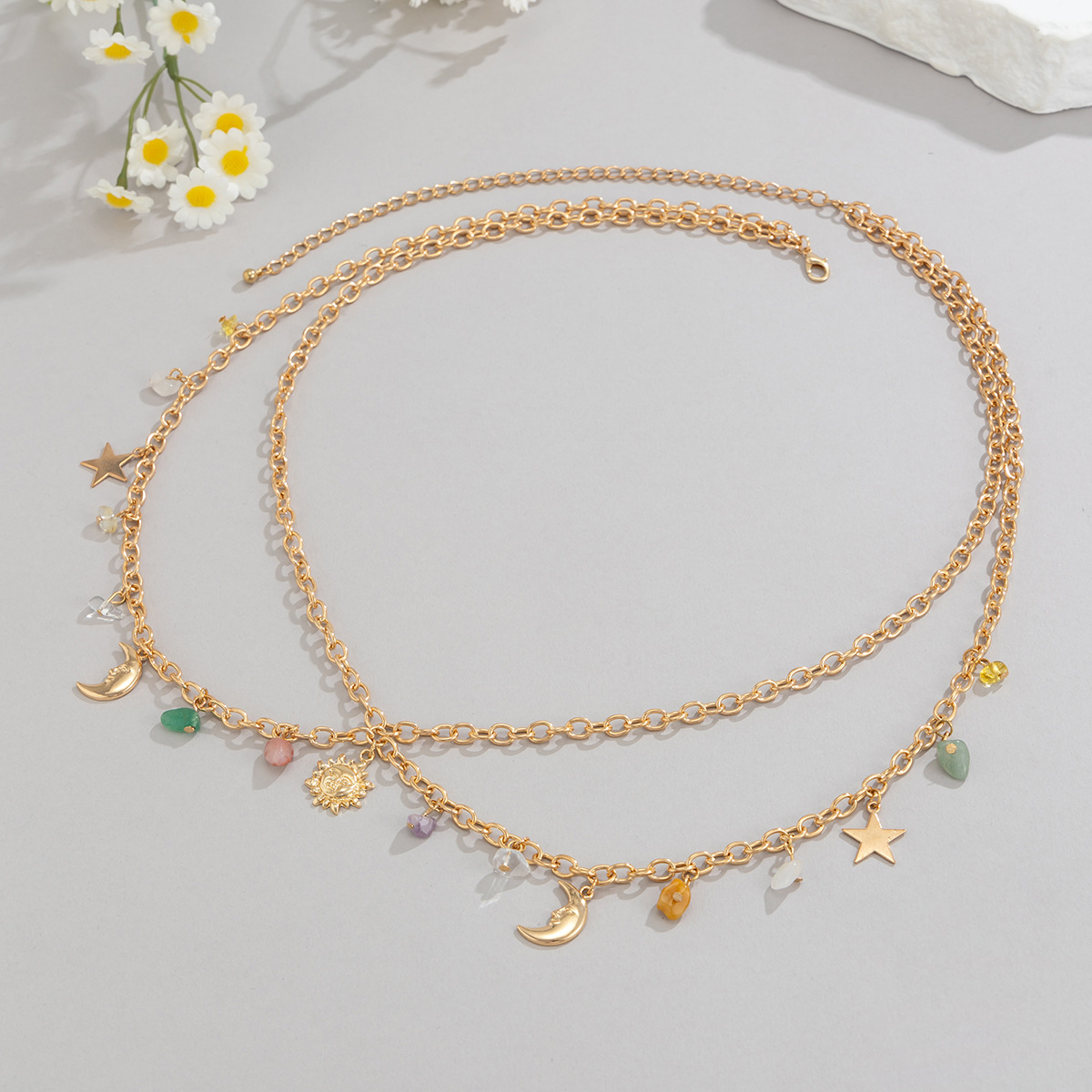 Подвеска в стиле бохо со звезд – обзор и цена Body Jewelry Chain