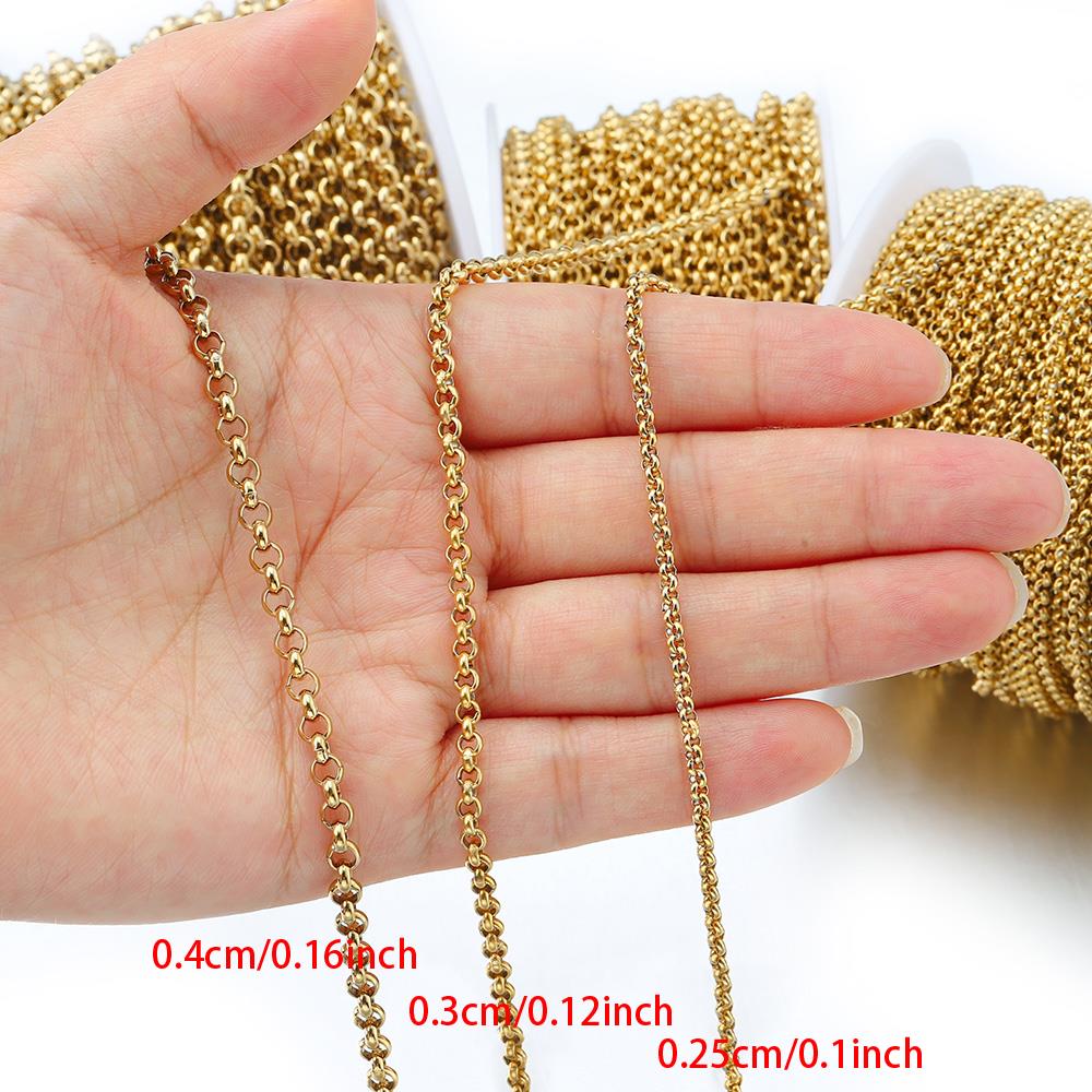 1 метр цепочки из нержавеющей  – обзор и цена Body Jewelry Chain