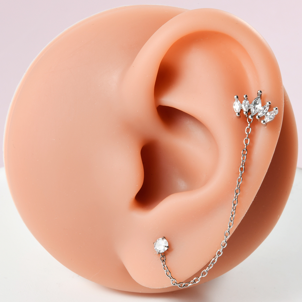 1 шт., хирургическая сталь, ци – обзор и цена Body Jewelry Surgical Steel