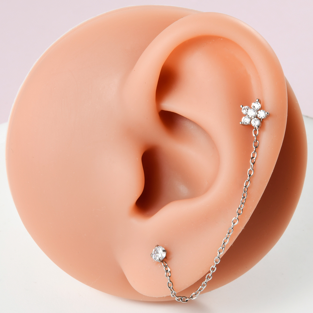 1 шт., хирургическая сталь, ци – обзор и цена Body Jewelry Surgical Steel
