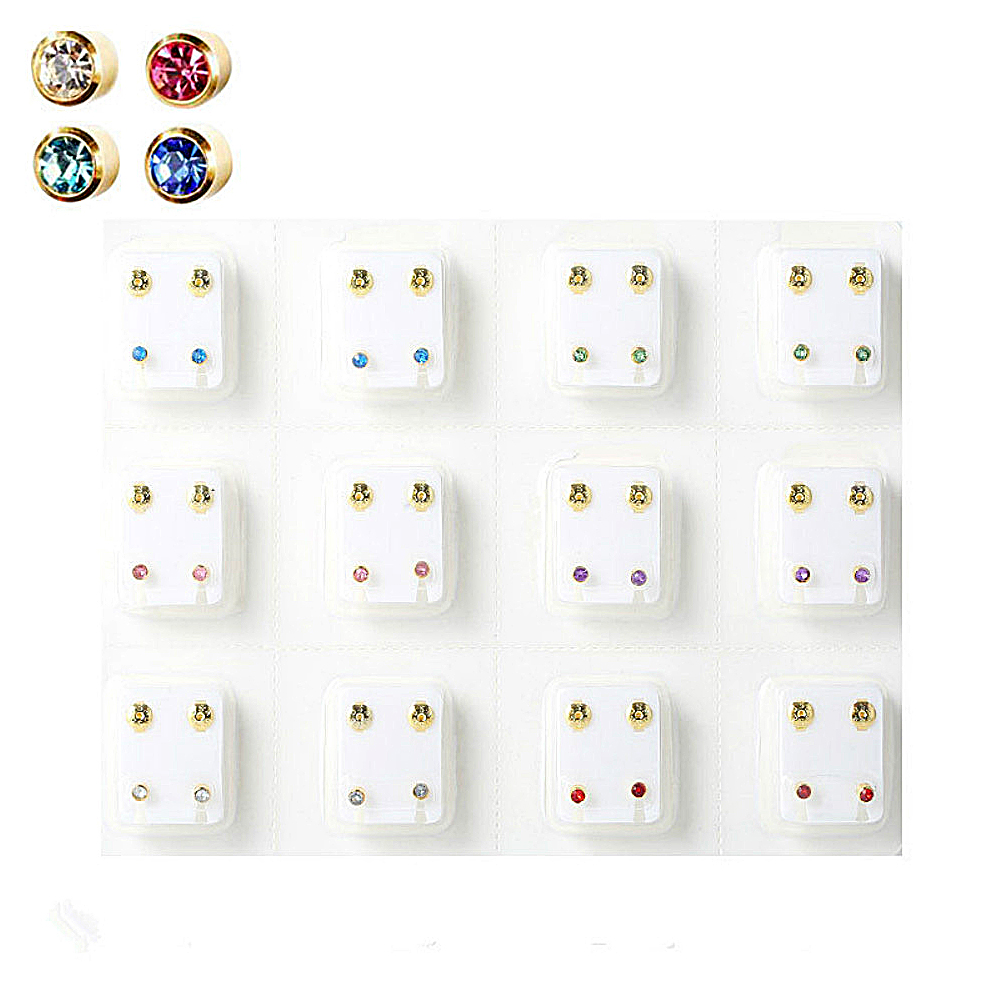 Набор медицинских сережек для  – обзор и цена Body Jewelry Surgical Steel