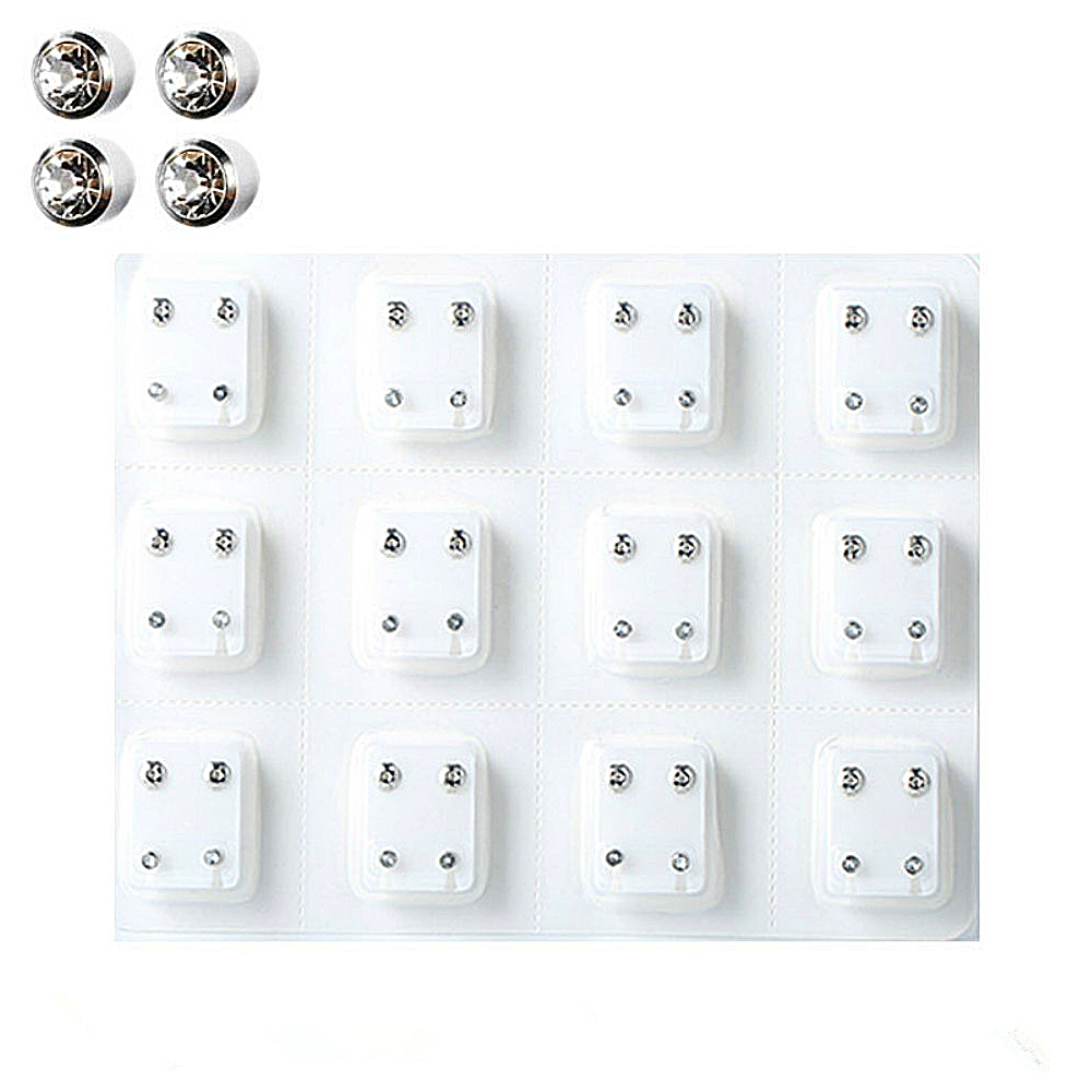 Набор медицинских сережек для  – обзор и цена Body Jewelry Surgical Steel