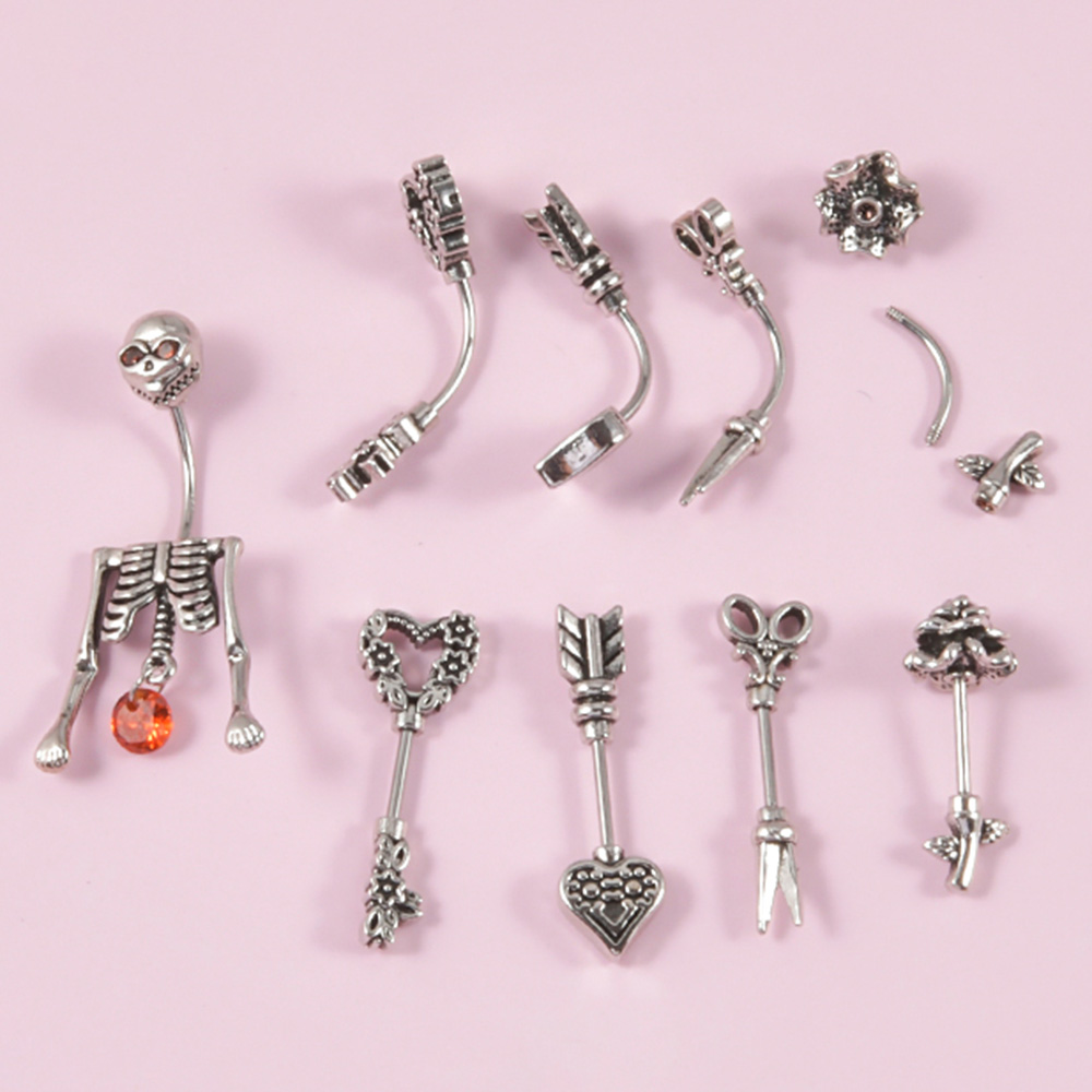 1 шт., винтажный каркас из хир – обзор и цена Body Jewelry Surgical Steel