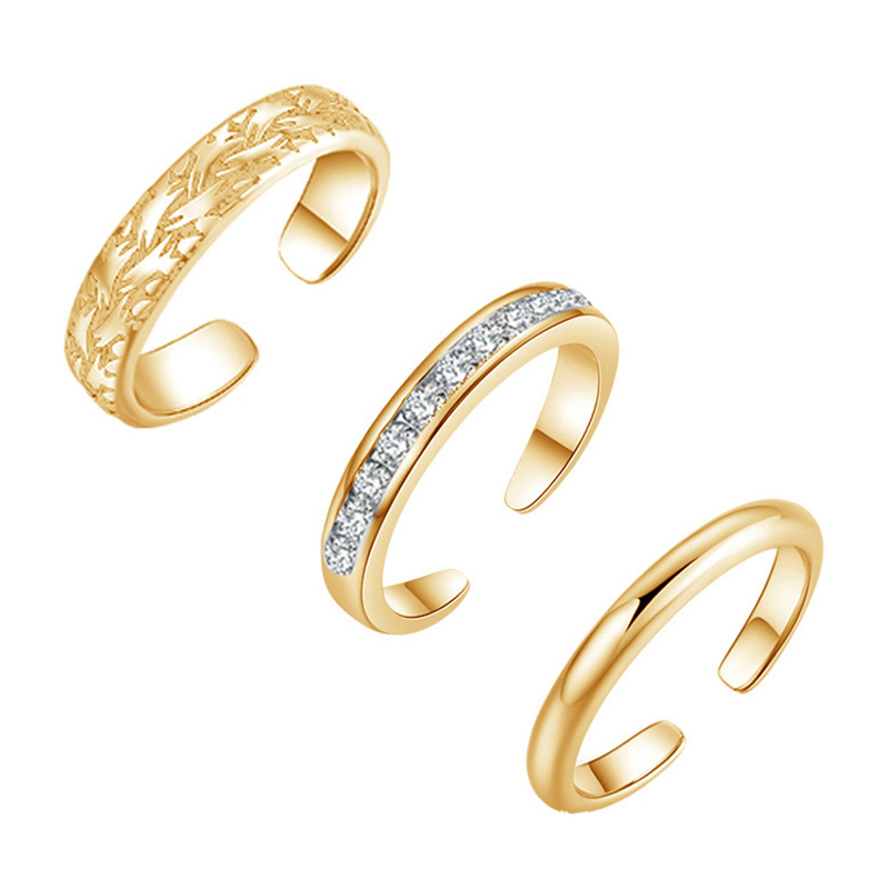 Комплект Trio: женские кольца  – обзор и цена Body Jewelry Stores