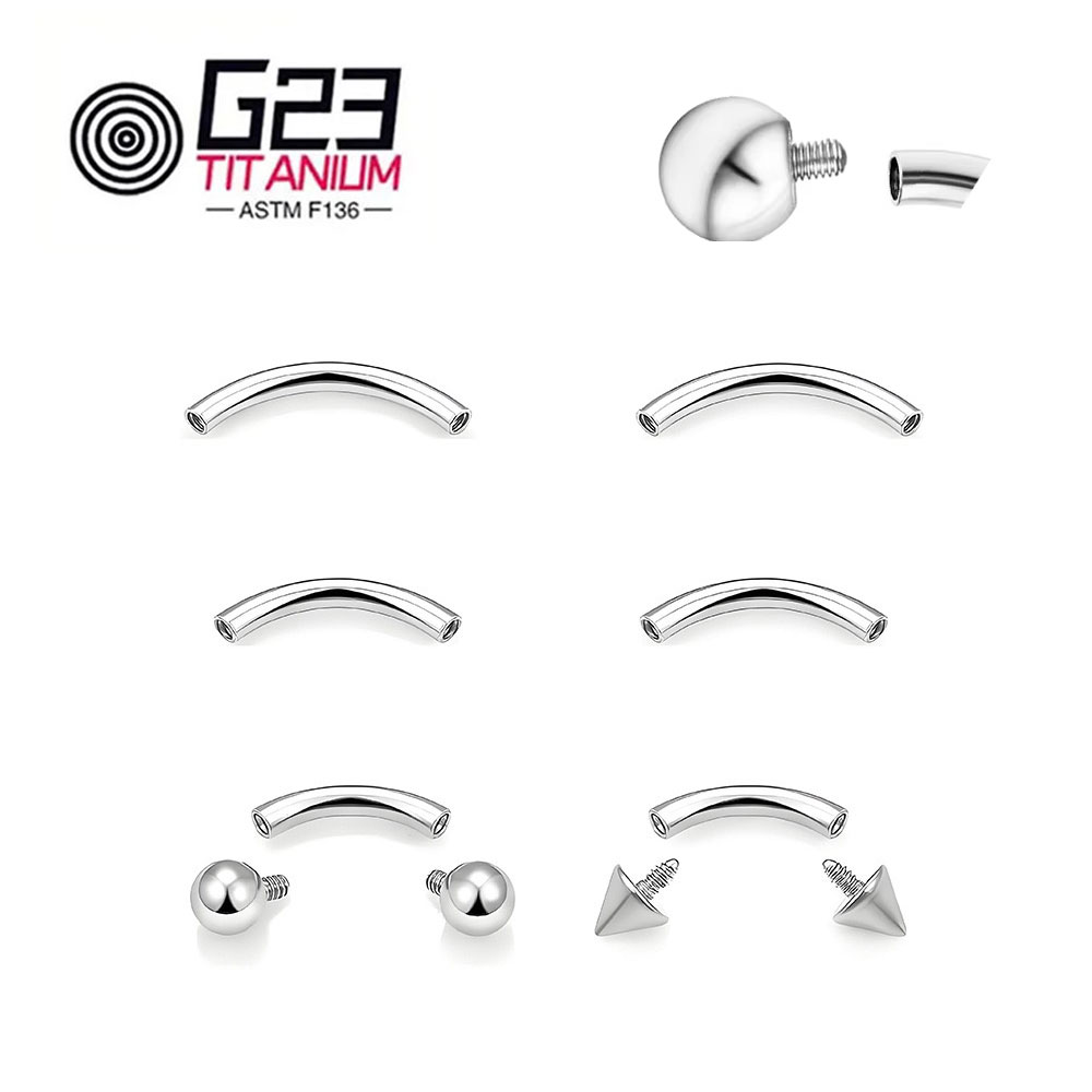 Оптовая продажа, 5/10/50 шт.,  – обзор и цена Body Jewelry Internally Threaded