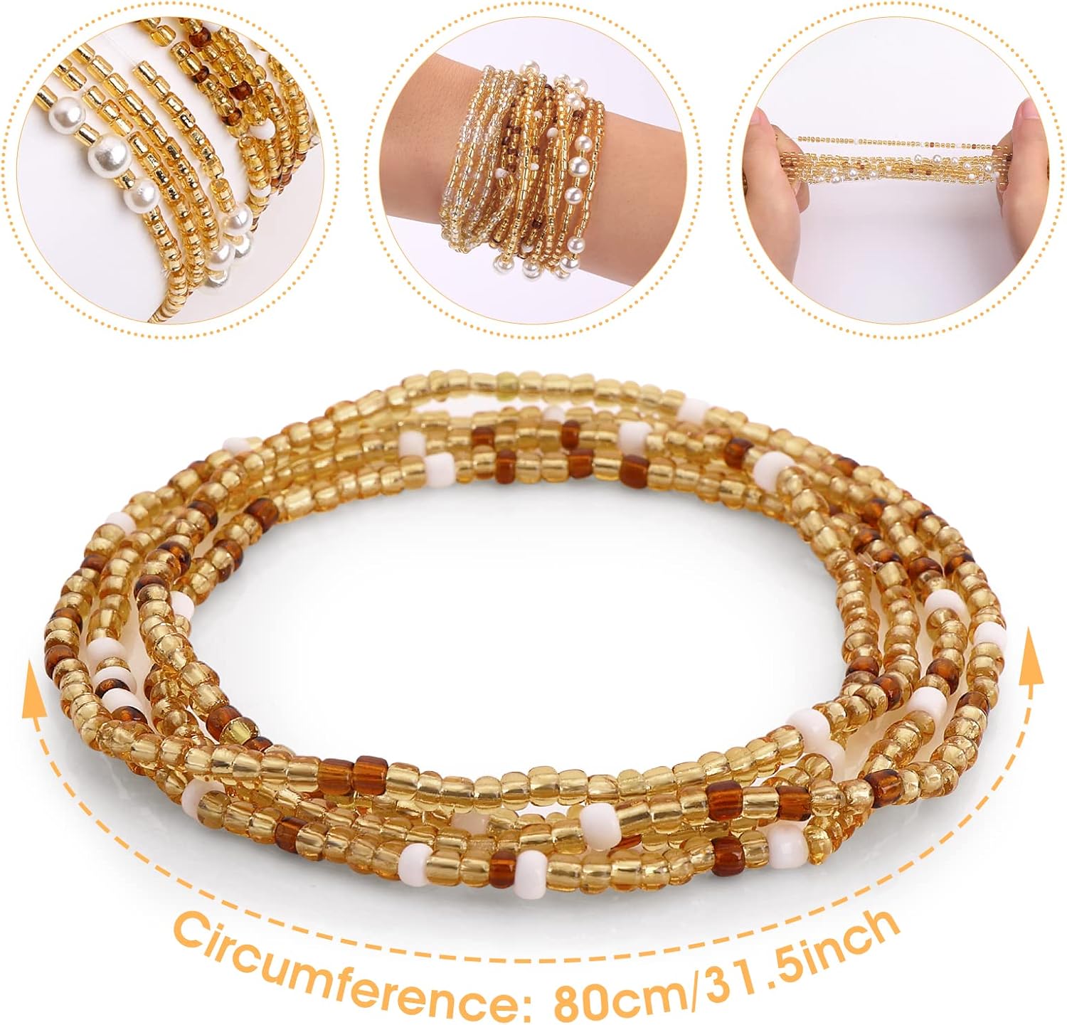 Бусины для талии для женщин, э – обзор и цена Body Jewelry Stores