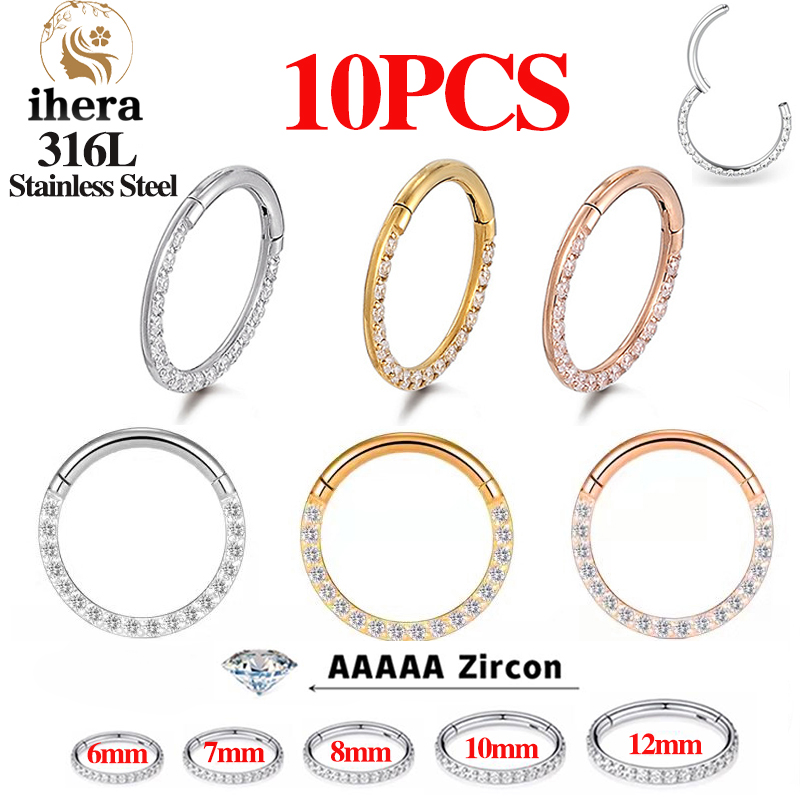 1/10 шт. Кольца для носа из не – обзор и цена Body Jewelry Stores