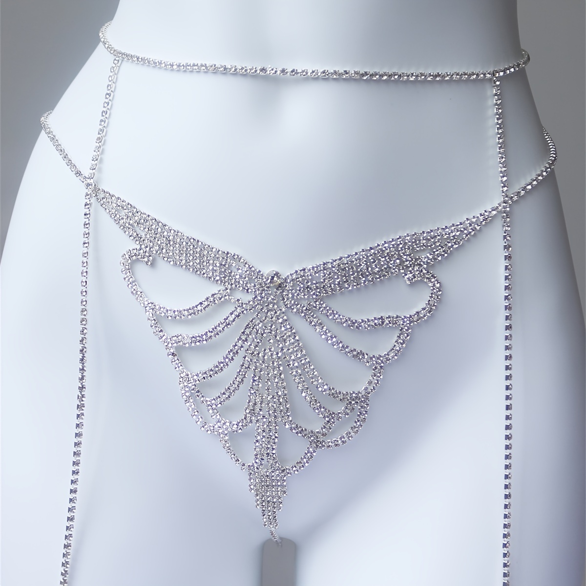 Многослойная Блестящая поясная – обзор и цена Body Jewelry Chain