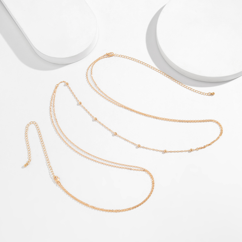 Простое колье-цепочка на грудь – обзор и цена Body Jewelry Chain
