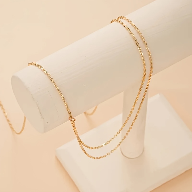 Двухслойный золотой металличес – обзор и цена Body Jewelry Chain