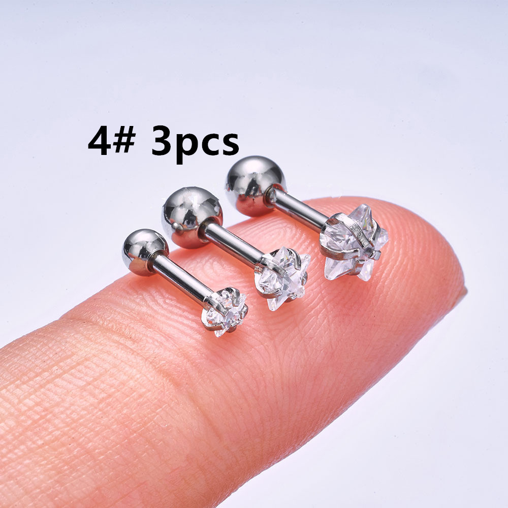 Женские серьги-спирали для пир – обзор и цена Body Jewelry Surgical Steel